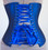 Timeless Trends Cosplay Blue Corset