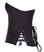 Timeless Trends Black Cashmere Overbust Corset