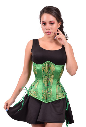 Timeless Trends Emerald Long Hourglass Corset