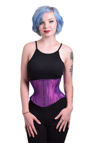 Timeless Trends Iridescent Purple Waist Cincher