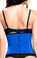 TrueShapers 1061 Latex Free Workout Waist Training Cincher - Blue