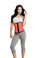 TrueShapers 1061 Latex Free Workout Waist Training Cincher - Coral