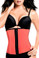 TrueShapers 1061 Latex Free Workout Waist Training Cincher - Coral