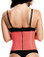 TrueShapers 1063 Latex Free Workout Waist Training Cincher - Coral