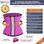 TrueShapers 1063 Latex Free Workout Waist Training Cincher