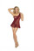 Elegant Moments Lace Babydoll with One Shoulder