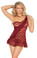 Elegant Moments Lace Babydoll with One Shoulder