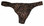 Elegant Moments Men's Lycra Thong - Leopard