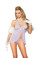 Elegant Moments Mesh and Lace Babydoll Set