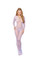 Elegant Moments Long Sleeve Lace Bodystocking - OS