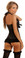 Daisy Corset "Boardroom Babe" Pinstripe Halter Corset