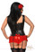 Daisy Corset Plus Size Faux Leather Lace-Up Corset