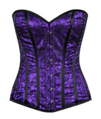 Daisy Corset Lavish Purple Lace Overbust Corset