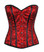Daisy Corset Lavish Red Lace Overbust Corset