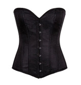 Daisy Corset Lavish Black Brocade Corset