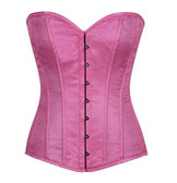 Daisy Corset Lavish Pink Brocade Corset