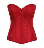 Daisy Corset Lavish Wine Brocade Corset