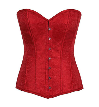 Daisy Corset Lavish Wine Brocade Corset