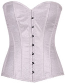 Daisy Corset Lavish White Brocade Corset