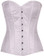 Daisy Corset Lavish White Brocade Corset