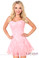 Daisy Corset Lavish Light Pink Lace Corset Dress