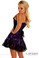 Daisy Corset Lavish Purple Lace Corset Dress
