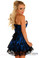 Daisy Corset Lavish Blue Lace Corset Dress