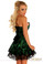 Daisy Corset Lavish Green Lace Corset Dress