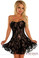 Daisy Corset Lavish Tan Lace Corset Dress