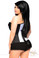 Daisy Corset Lavish Tuxedo Button Corset