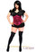 Daisy Corset Lavish Fuchsia Sequin Underbust Corset
