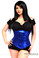 Daisy Corset Lavish Blue Sequin Underbust Corset