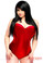 Daisy Corset Lavish Red Satin Corset Romper