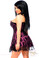Daisy Corset Lavish Plus Size Pink Lace Corset Dress