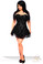 Daisy Corset Lavish Plus Size Black Lace Corset Dress