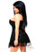 Daisy Corset Lavish Plus Size Black Lace Corset Dress