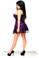 Daisy Corset Lavish Plus Size Purple Lace Corset Dress