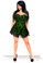 Daisy Corset Lavish lus Size Green Lace Corset Dress