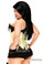 Daisy Corset Top Drawer Plus Size Ivory Satin Steel Boned Beaded Corset