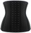 Daisy Corset Breathable Hole Black Steel Boned Latex Shaper Waist Training Corset