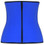 Daisy Corset Blue Steel Boned Latex Shaper Waist Training Corset