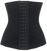 Daisy Corset Black Lace Steel Boned Waist Training Corset