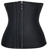 Daisy Corset Smooth Zipper Latex Steel Boned Waist Training Corset
