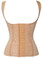 Daisy Corset Tan Steel Boned Waist Training Corset