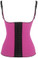Diasy Corset Pink Adjustable Shoulder Strap Latex Waist Cincher