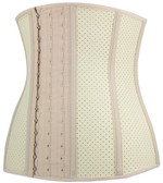 Daisy Corset Breathable Hole Nude Steel Boned Latex Shaper Waist Training Corset