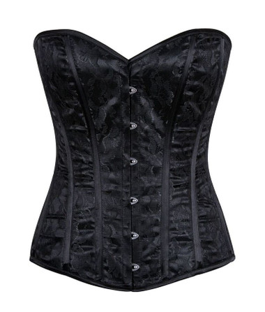 Daisy Corset Lavish Black Lace Overbust Corset
