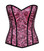 Daisy Corset Lavish Pink Lace Overbust Corset