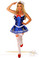 Daisy Corset 4 PC Sexy First Mate Sailor Costume
