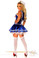 Daisy Corset 4 PC Sexy First Mate Sailor Costume